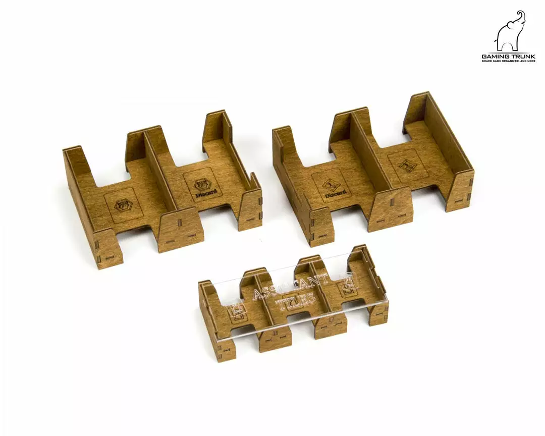 Gaming Trunk - Arnak Organizer For Lost Ruins Of Arnak (Natural Unstained) 14 Gaming Trunk - Arnak Organizer For Lost Ruins Of Arnak (Natural Unstained)