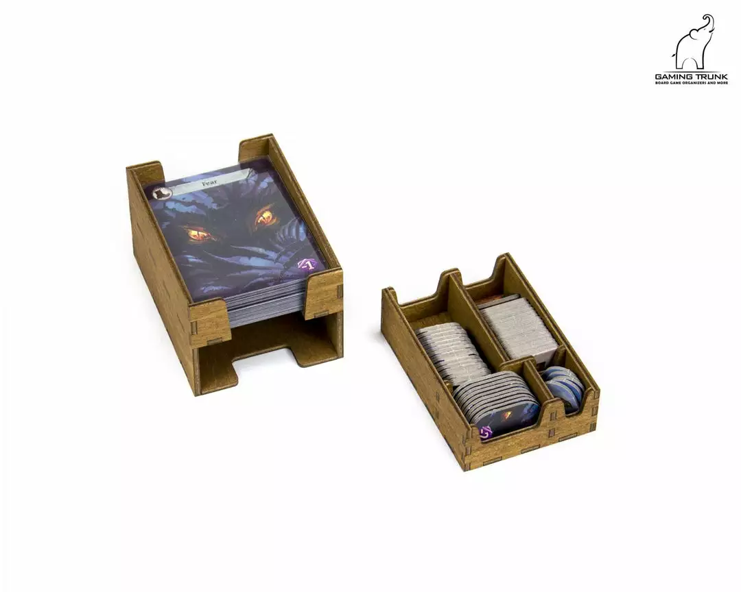 Gaming Trunk - Arnak Organizer For Lost Ruins Of Arnak (Natural Unstained) 17 Gaming Trunk - Arnak Organizer For Lost Ruins Of Arnak (Natural Unstained)