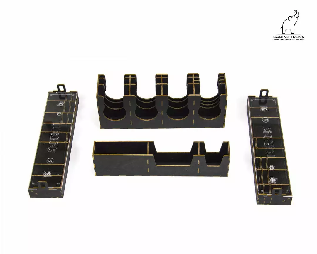 Gaming Trunk - Wonderment Organizer 2nd Edition For 7 Wonders (Second Edition) (Black) 5 Gaming Trunk - Wonderment Organizer 2nd Edition For 7 Wonders (Second Edition) (Black)