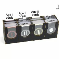 Gaming Trunk - Wonderment Organizer 2nd Edition For 7 Wonders (Second Edition) (Black) 12 Gaming Trunk - Wonderment Organizer 2nd Edition For 7 Wonders (Second Edition) (Black)
