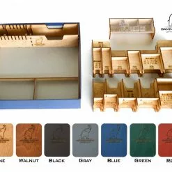 Gaming Trunk - Mad King Organizer For Castles Of Mad King Ludwig (Walnut)