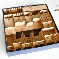 Gaming Trunk - Mad King Organizer For Castles Of Mad King Ludwig (Walnut)