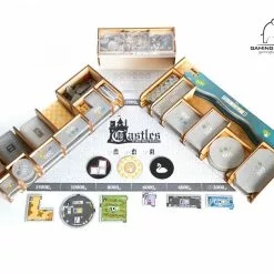 Gaming Trunk - Mad King Organizer For Castles Of Mad King Ludwig (Walnut)