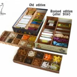 Gaming Trunk - New Farm Organizer For Agricola Revised Edition (Walnut)