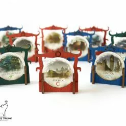 Gaming Trunk - Gate Markers For Eldritch Horror And Arkham Horror (Green) (Sets Of 5)