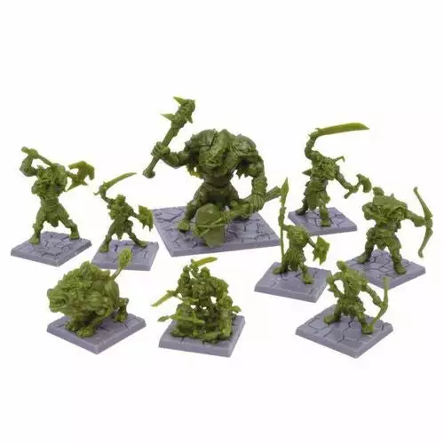 Mantic Games Board Games Dungeon Saga: Green Rage Miniatures Set 1 Mantic Games Board Games Dungeon Saga: Green Rage Miniatures Set