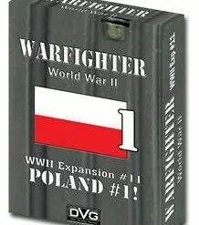 Dan Verssen Games (DVG) Warfighter: WWII Expansion #11 - Poland #1! Board Games