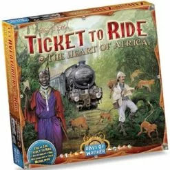 Days Of Wonder Board Games Ticket To Ride Map Collection: Volume 3 - The Heart Of Africa