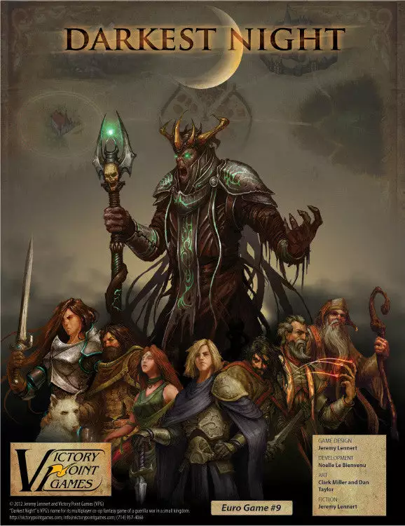 Victory Point Games Darkest Night 1 Victory Point Games Darkest Night