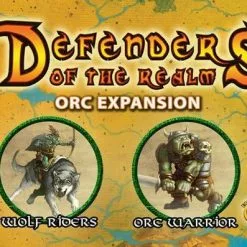 Eagle Games Board Games Defenders Of The Realm: Minions Expansion - Orcs (Includes Miniature) (Unpainted)