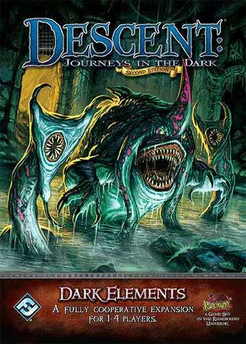 Fantasy Flight Games Descent: Journeys In The Dark (Second Edition) - Dark Elements Board Games 1 Fantasy Flight Games Descent: Journeys In The Dark (Second Edition) - Dark Elements Board Games
