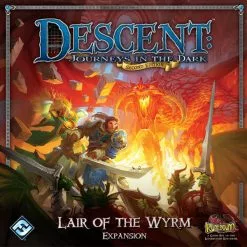 Fantasy Flight Games Descent: Journeys In The Dark (Second Edition) - Lair Of The Wyrm Board Games