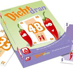 Nürnberger-Spielkarten-Verlag Dicht Dran (German Import) Board Games