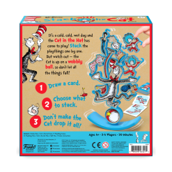Funko Games Dr. Seuss Stack With The Cat Game Board Games