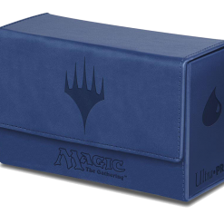 Ultra Pro - Dual Flip Box Blue Mana For Magic (Matte Finish) Deck Boxes