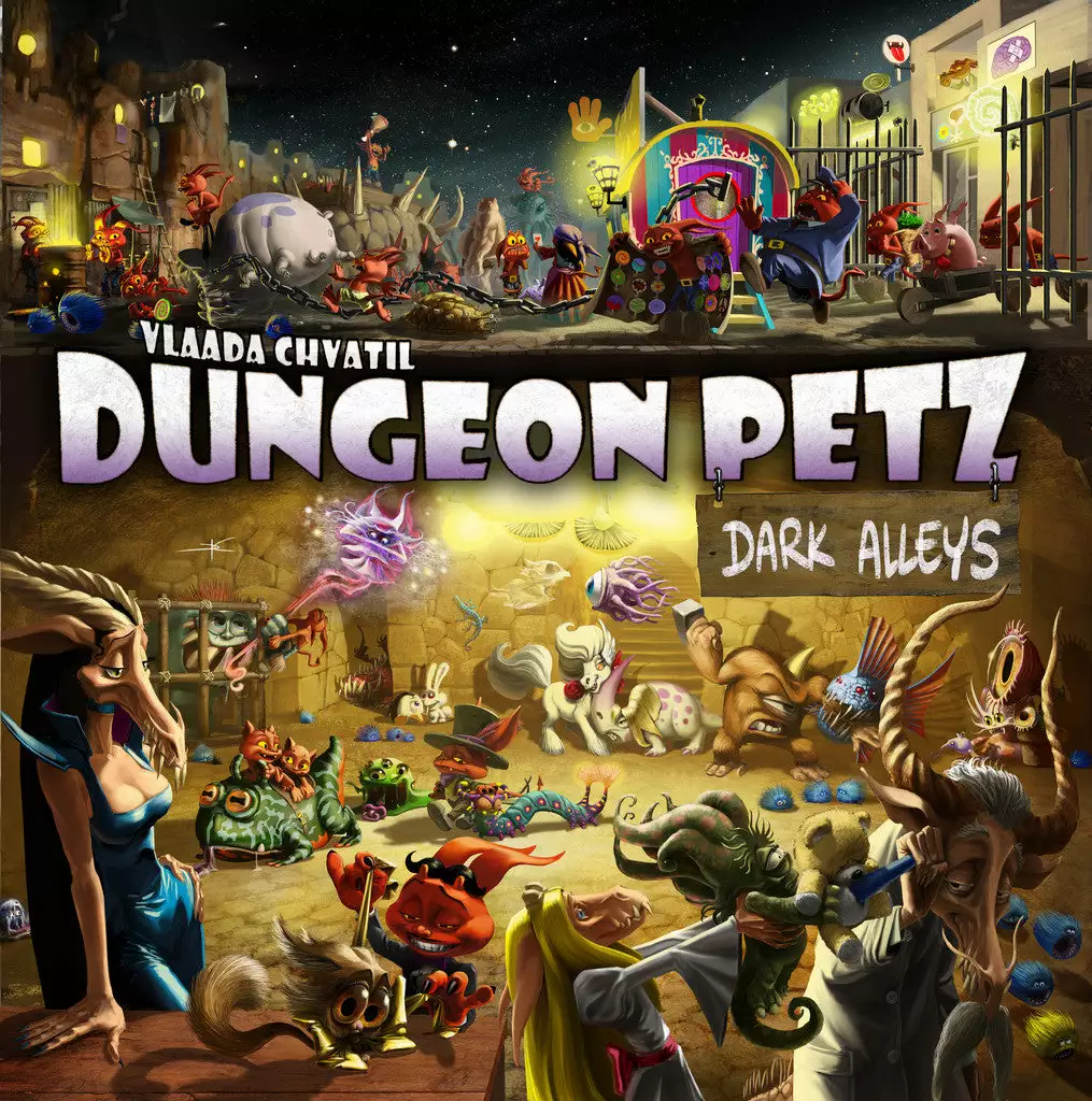 Czech Games Edition Dungeon Petz: Dark Alleys Board Games 1 Czech Games Edition Dungeon Petz: Dark Alleys Board Games