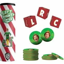 The Op Board Games Left Right Center: Elf Dice Game