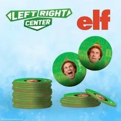 The Op Board Games Left Right Center: Elf Dice Game