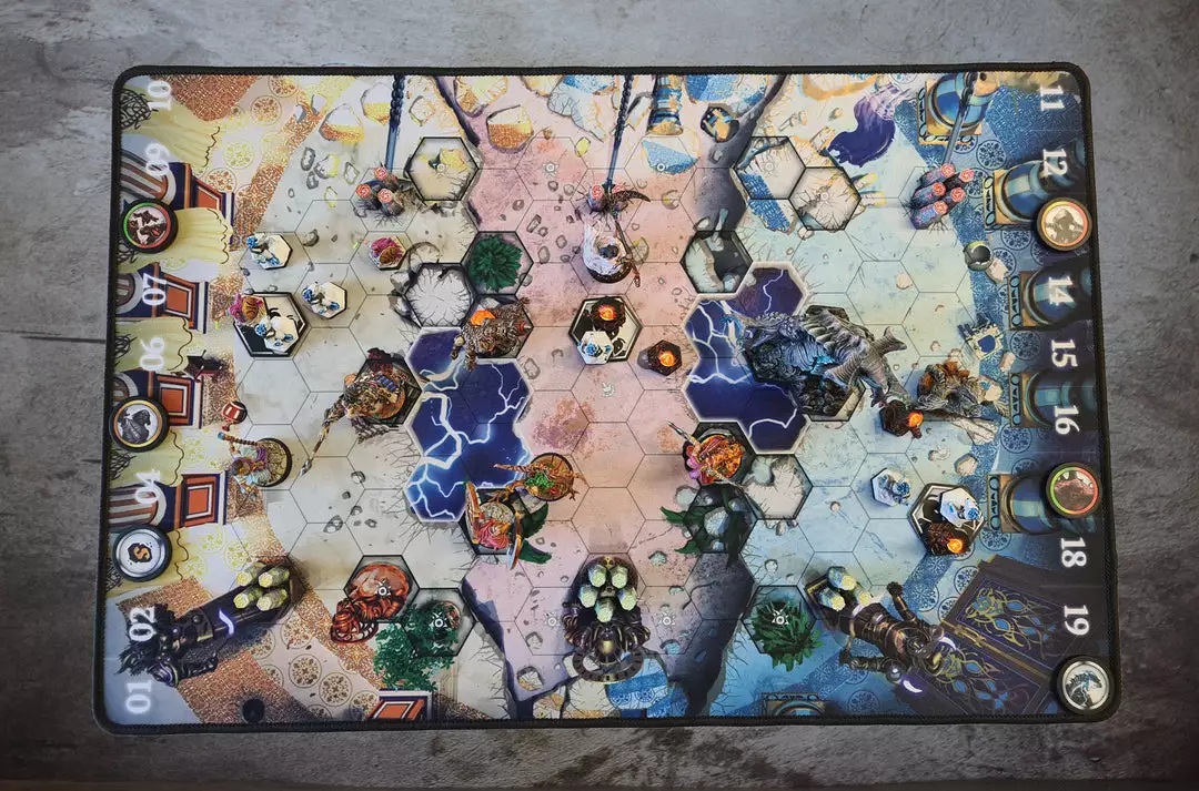 PvP Geeks Fantasy Games Skytear: Embassy Ruins Playmat 2 PvP Geeks Fantasy Games Skytear: Embassy Ruins Playmat