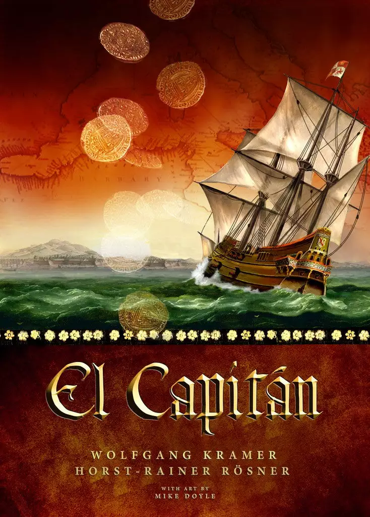 Z-Man Games El Capitán Board Games 1 Z-Man Games El Capitán Board Games