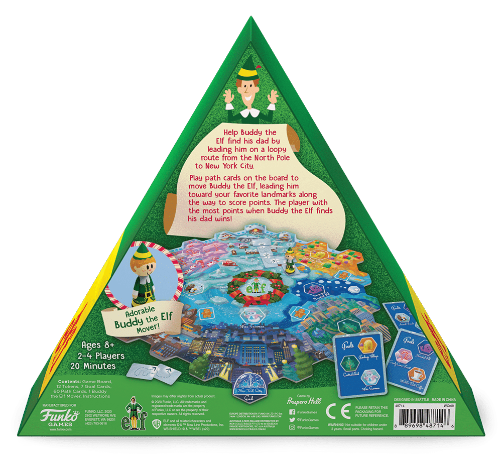 Funko Games Board Games Elf: Journey From The North Pole 3 Funko Games Board Games Elf: Journey From The North Pole