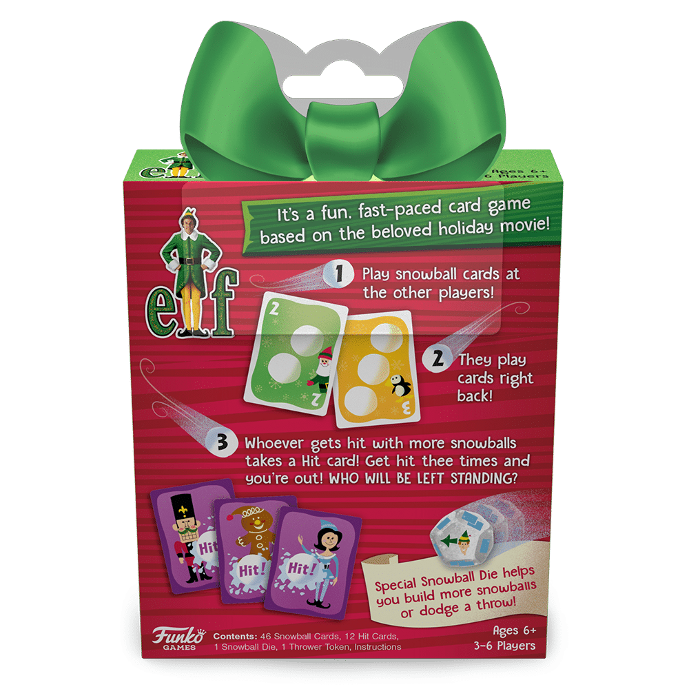 Funko Games Elf: Snowball Showdown Board Games 2 Funko Games Elf: Snowball Showdown Board Games