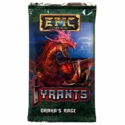 White Wizard Games Epic Card Game: Tyrants - Draka's Rage Pack Board Games