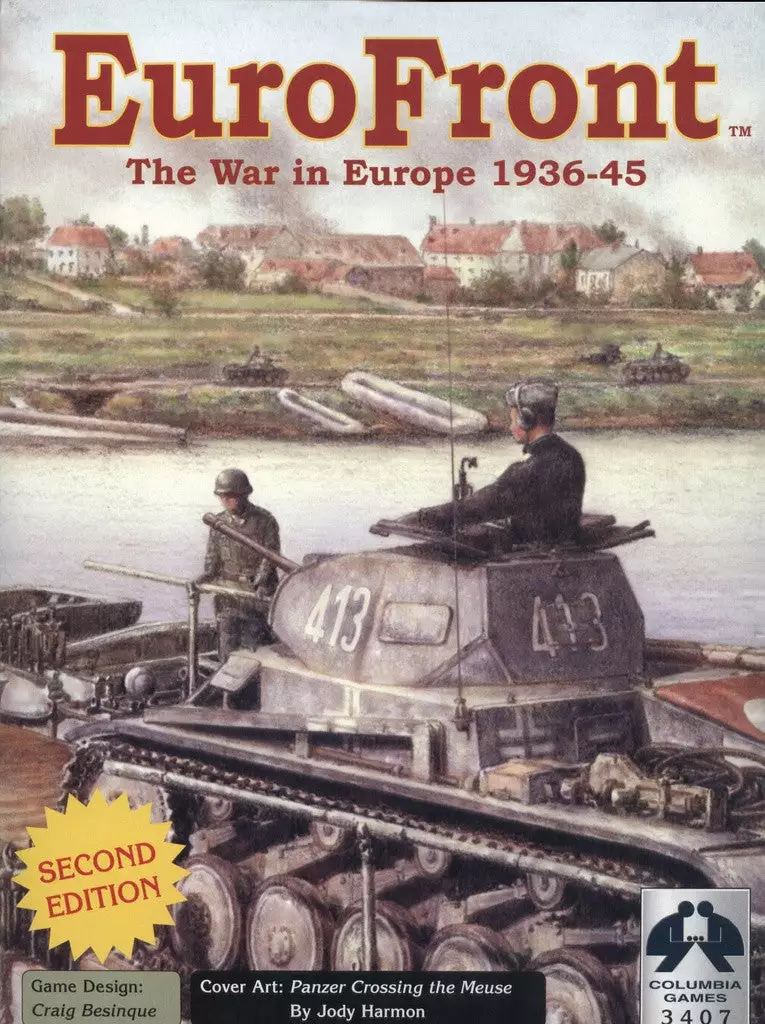Columbia Games EuroFront: The War In Europe, 1936-45 (Second Edition) 1 Columbia Games EuroFront: The War In Europe, 1936-45 (Second Edition)