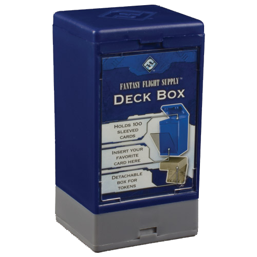 Fantasy Flight Games Fantasy Flight Deck Box (Blue) Deck Boxes 1 Fantasy Flight Games Fantasy Flight Deck Box (Blue) Deck Boxes