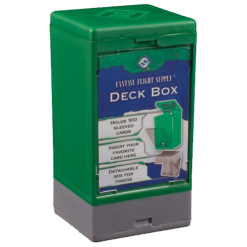 Fantasy Flight Games Fantasy Flight Deck Box (Green) Deck Boxes