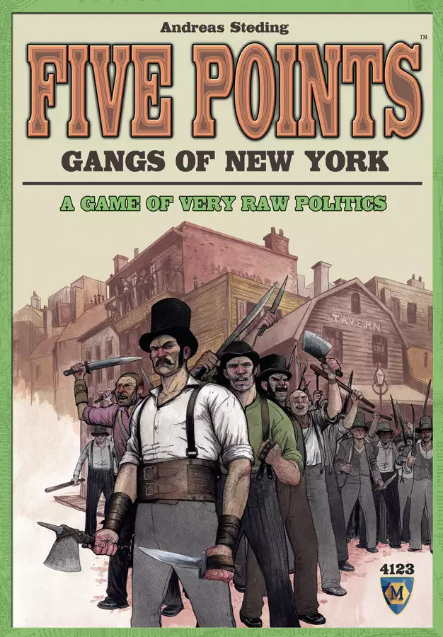 Mayfair Games Board Games Five Points: Gangs Of New York 1 Mayfair Games Board Games Five Points: Gangs Of New York