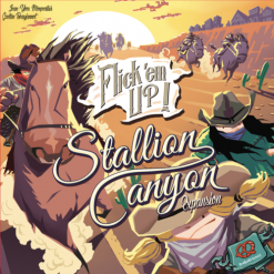 Pretzel Games Board Games Flick 'em Up! Stallion Canyon