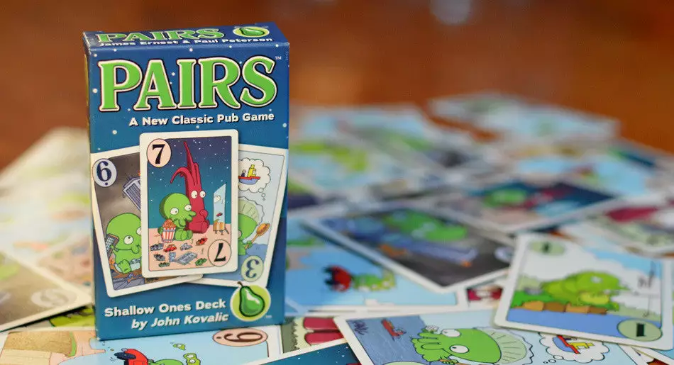 Cheapass Games Board Games Pairs: Shallow Ones Deck 1 Cheapass Games Board Games Pairs: Shallow Ones Deck