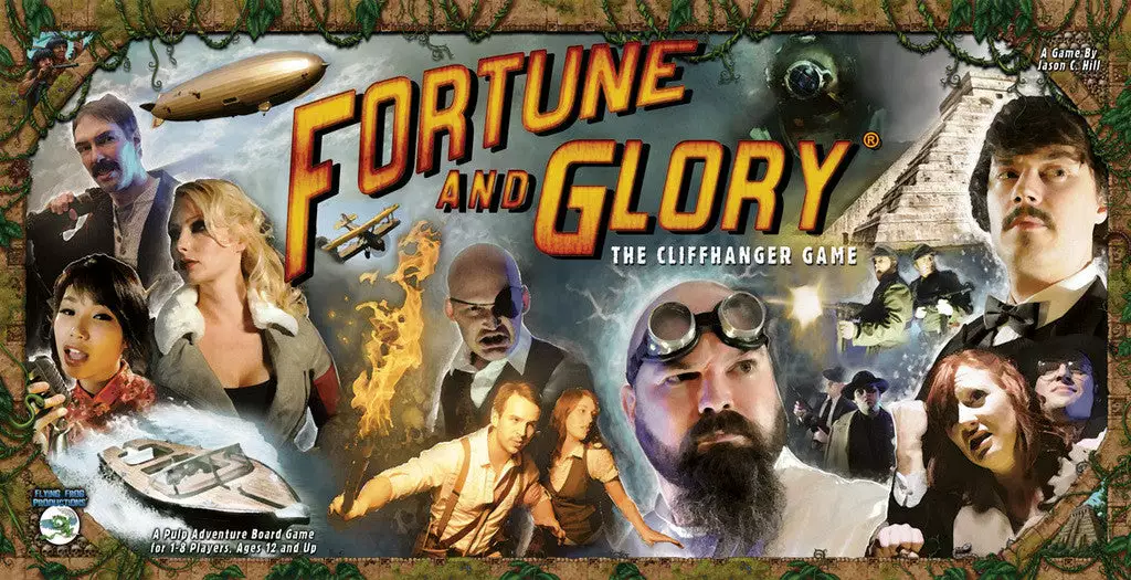 Flying Frog Productions Board Games Fortune And Glory: The Cliffhanger Game 1 Flying Frog Productions Board Games Fortune And Glory: The Cliffhanger Game