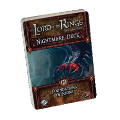 Fantasy Flight Games The Lord Of The Rings: The Card Game - Nightmare Deck: Foundations Of Stone
