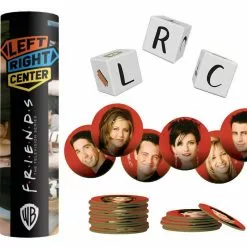The Op Left Right Center: Friends Dice Game Board Games