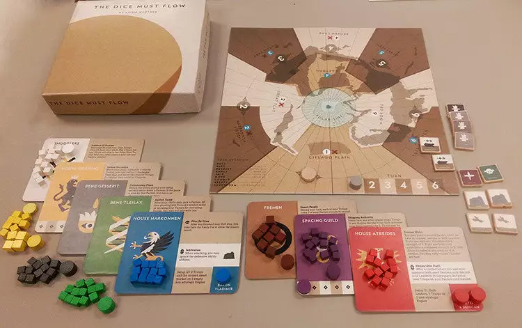 Print & Play Productions The Dice Must Flow (aka Dune: The Dice Game) Board Games 3 Print & Play Productions The Dice Must Flow (aka Dune: The Dice Game) Board Games