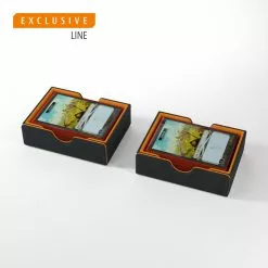 Gamegenic: Cards Lair Convertible Deck Box Exclusive Edition - Black / Orange (400ct) 19 Gamegenic: Cards Lair Convertible Deck Box Exclusive Edition - Black / Orange (400ct)