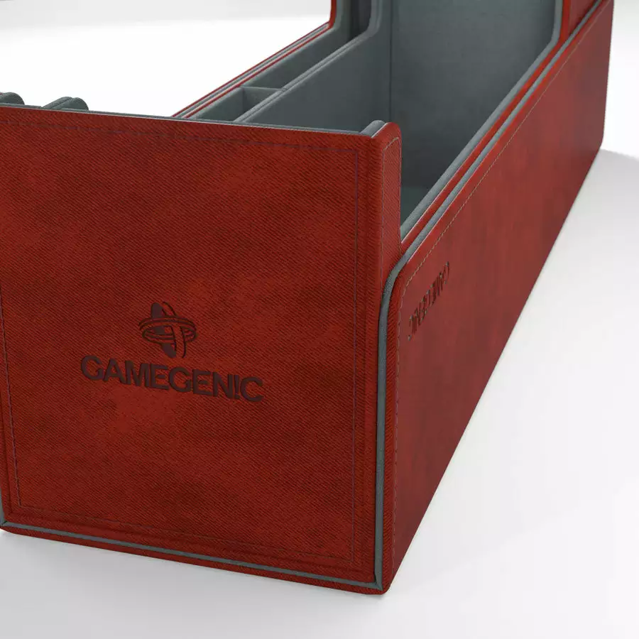 Deck Boxes Gamegenic: Cards Lair Convertible Deck Box - Red (400ct) 10 Deck Boxes Gamegenic: Cards Lair Convertible Deck Box - Red (400ct)