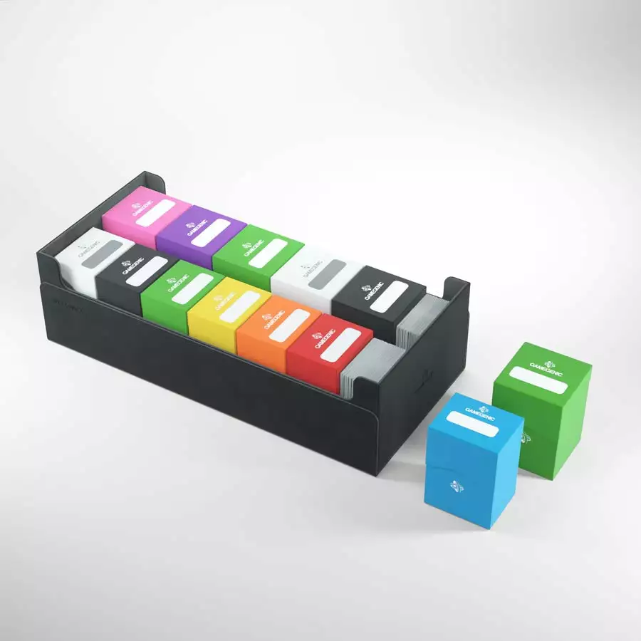 Gamegenic: Dungeon Convertible Deck Box - Black (1100ct) Deck Boxes 9 Gamegenic: Dungeon Convertible Deck Box - Black (1100ct) Deck Boxes