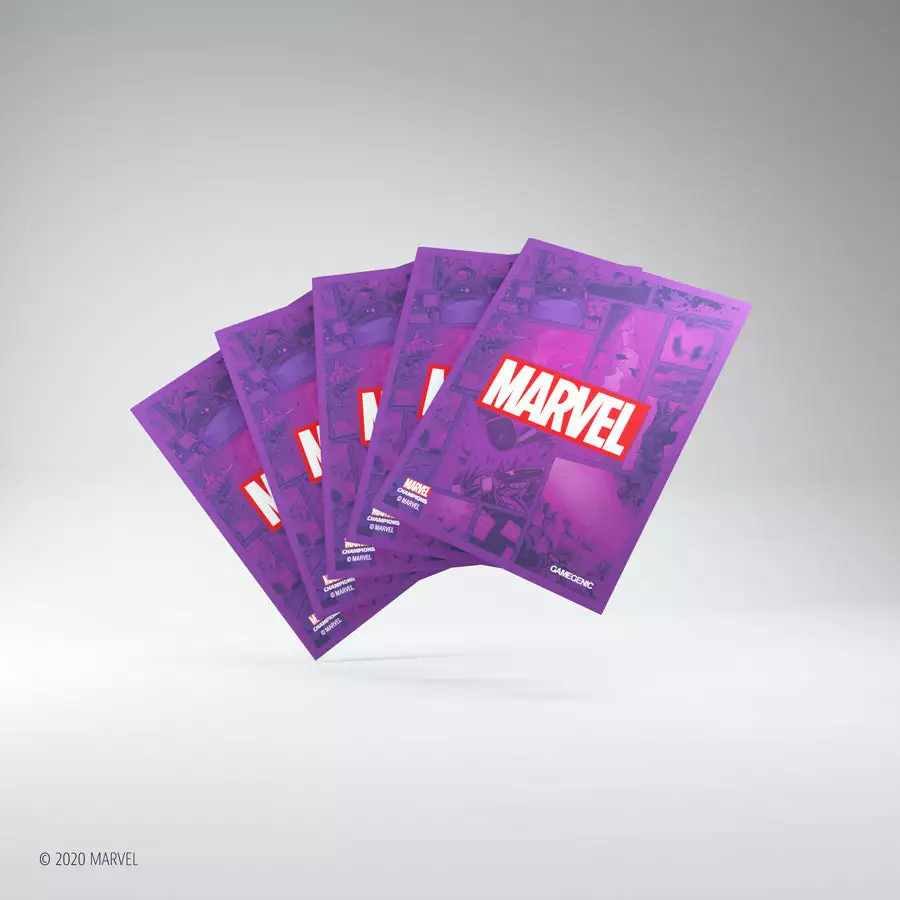 Gamegenic - Marvel Champions Art Sleeves - Marvel Purple (50ct) Jun 13-19, 2022 4 Gamegenic - Marvel Champions Art Sleeves - Marvel Purple (50ct) Jun 13-19, 2022