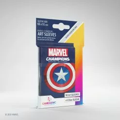 Gamegenic - Marvel Champions Art Sleeves - Captain America (50ct) May 23-29, 2022