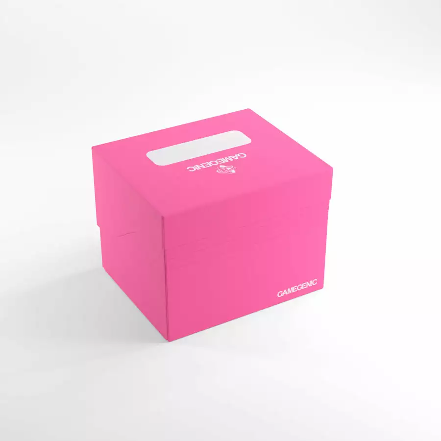 Deck Boxes Gamegenic: Side Holder XL Deck Box - Pink (100ct) 4 Deck Boxes Gamegenic: Side Holder XL Deck Box - Pink (100ct)