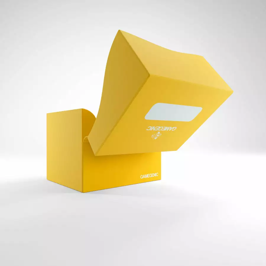 Gamegenic: Side Holder XL Deck Box - Yellow (100ct) 7 Gamegenic: Side Holder XL Deck Box - Yellow (100ct)