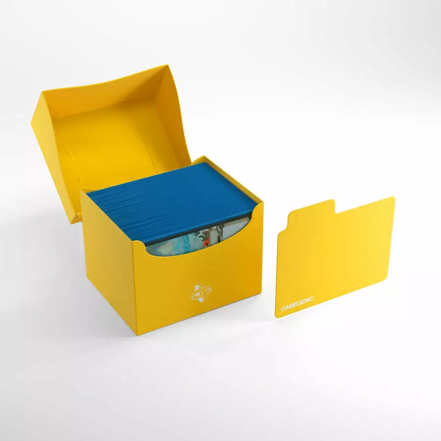 Gamegenic: Side Holder XL Deck Box - Yellow (100ct) 8 Gamegenic: Side Holder XL Deck Box - Yellow (100ct)