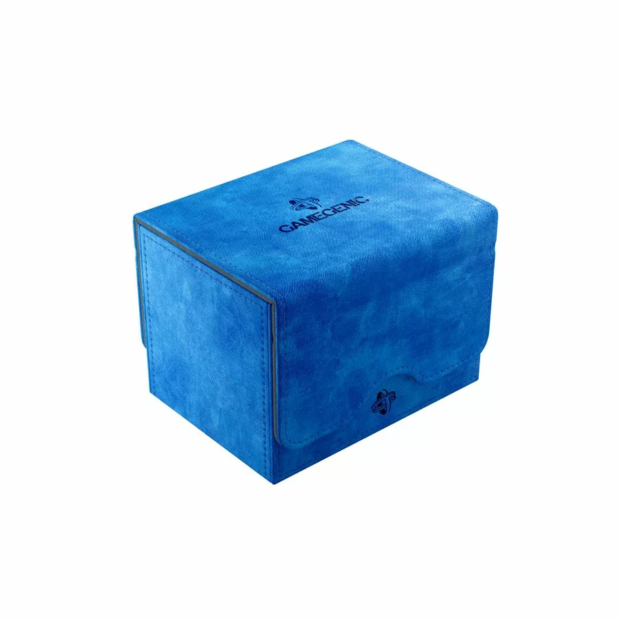 Gamegenic: Sidekick Convertible Deck Box - Blue (100ct) Deck Boxes 2 Gamegenic: Sidekick Convertible Deck Box - Blue (100ct) Deck Boxes