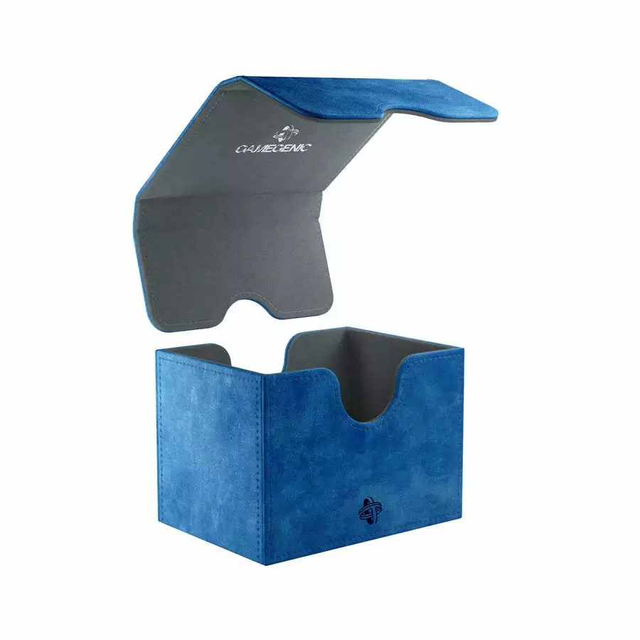 Gamegenic: Sidekick Convertible Deck Box - Blue (100ct) Deck Boxes 1 Gamegenic: Sidekick Convertible Deck Box - Blue (100ct) Deck Boxes