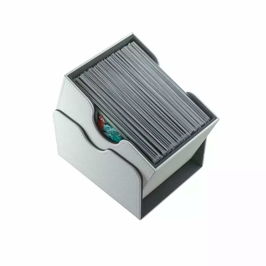 Deck Boxes Gamegenic: Sidekick Convertible Deck Box - White (100ct) 4 Deck Boxes Gamegenic: Sidekick Convertible Deck Box - White (100ct)