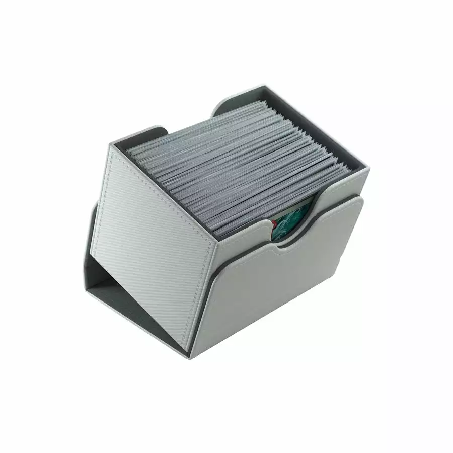 Deck Boxes Gamegenic: Sidekick Convertible Deck Box - White (100ct) 5 Deck Boxes Gamegenic: Sidekick Convertible Deck Box - White (100ct)