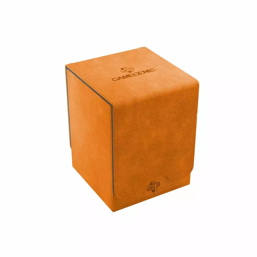 Gamegenic: Squire Convertible Deck Box - Orange (100ct) 2 Gamegenic: Squire Convertible Deck Box - Orange (100ct)